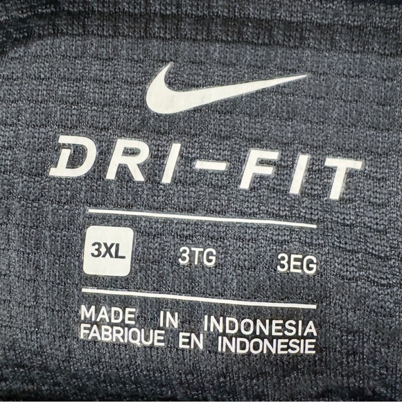 Nike Dri-Fit Dallas Cowboys Dark Gray Quarter-Zip Side 3XL - Picture 7 of 7